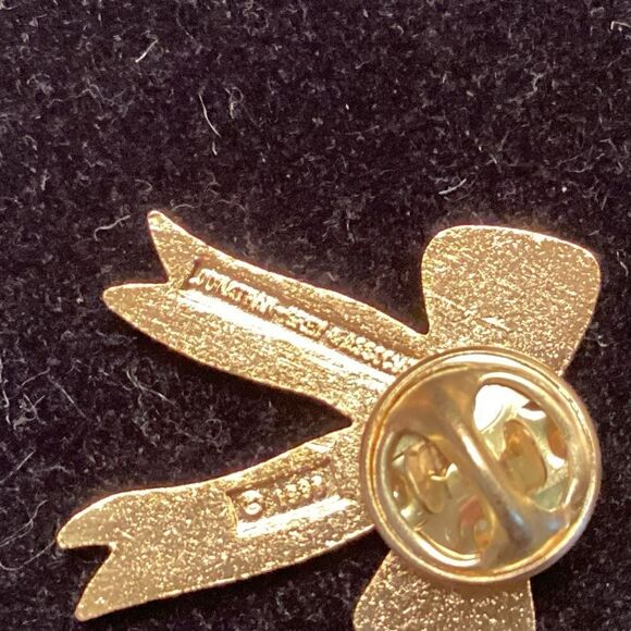 Desert Storm Yellow Ribbon Goldtone Pin - Picture 4 of 5